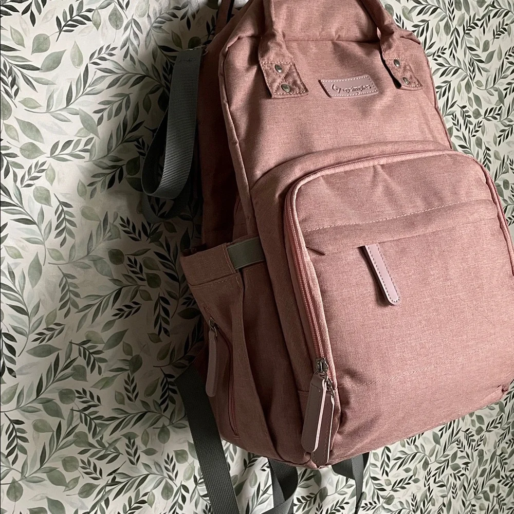Stylish Pink Backpack - Picture 2 of 13